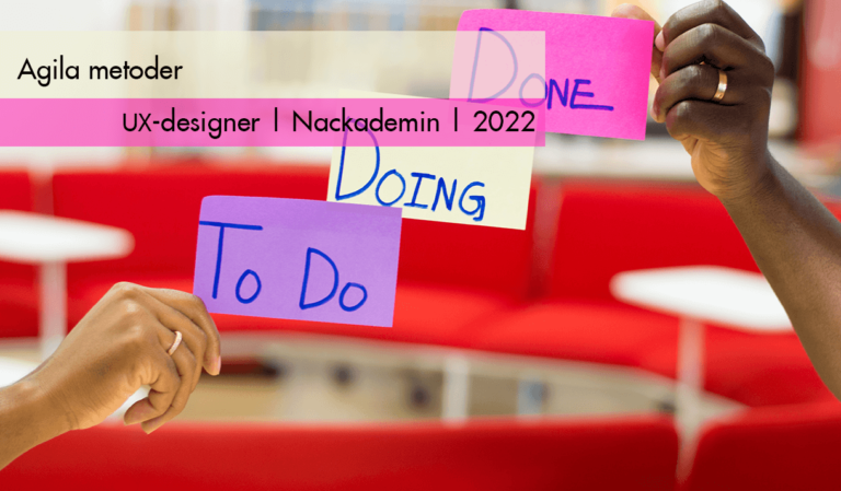 Läs mer om artikeln Kursen Agila metoder på UX-designer vid Nackademin