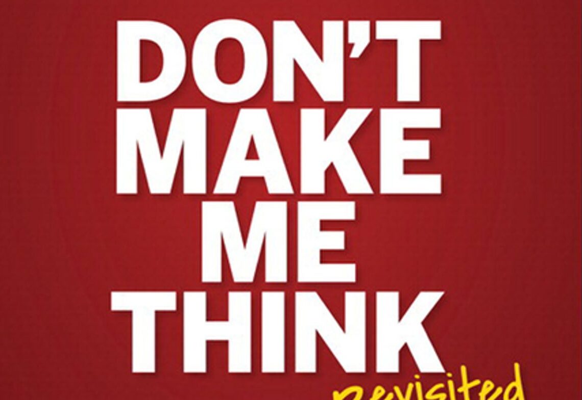 Läs mer om artikeln Bokrecension: Don’t Make Me Think av Steve Krug