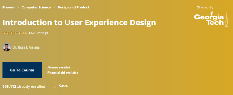 Läs mer om artikeln Erfarenheter från kursen Introduction to User Experience Design på Coursera