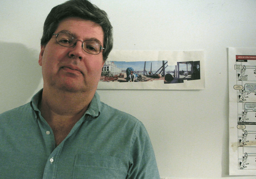 Porträttbild på Steve Krug, författaren till boken Don't Make Me Think.