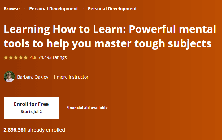 Läs mer om artikeln Erfarenheter från onlinekursen Learning How to Learn på Coursera